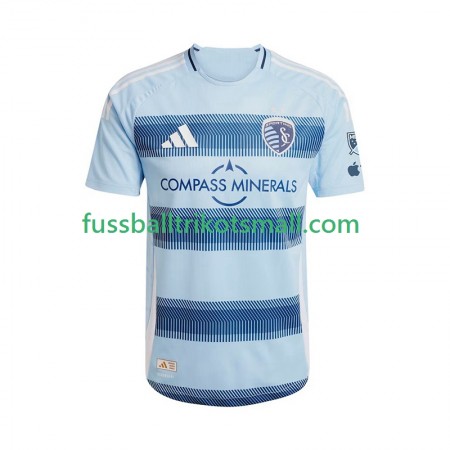 Fußballtrikots Sporting Kansas City 2025-2026 Kurzarm Heimtrikotsatz kaufen